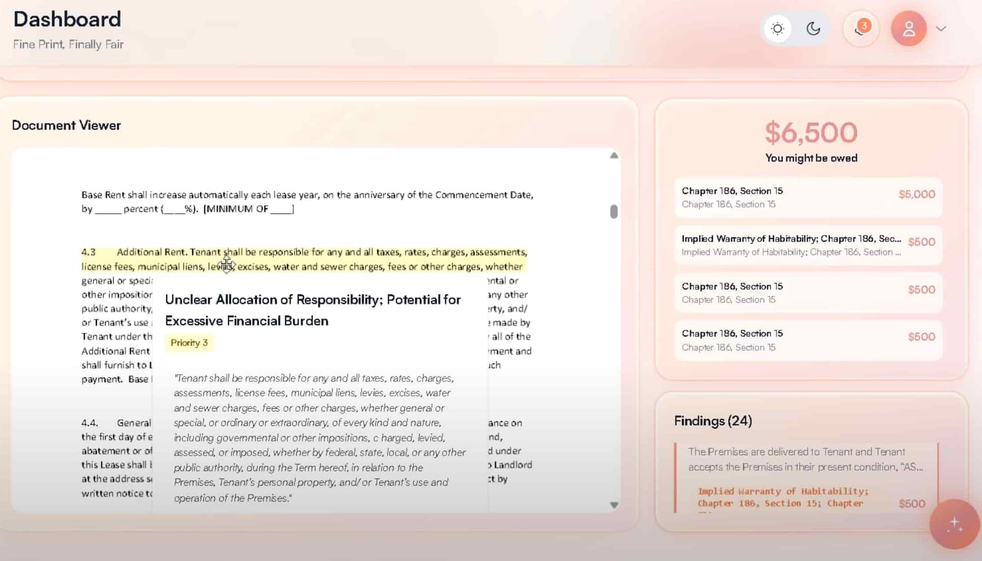 Clause - HackUMass XIII Best AI Hack